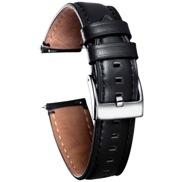 Apple Watch Bands | Genuine Leather Straps | Black