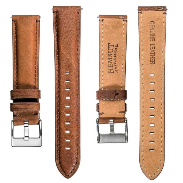 Coffee | Cordovan Watch Straps Quick Release