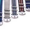 Grey Waterproof Nylon One Piece Watch Bands | Hemsut