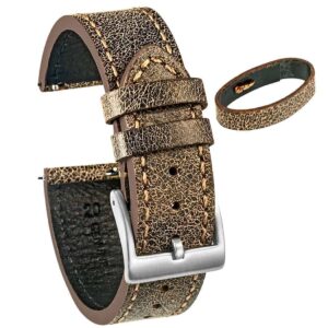 Samsung Galaxy Watch Bands | Brown Mastrotto Leather | Hemsut