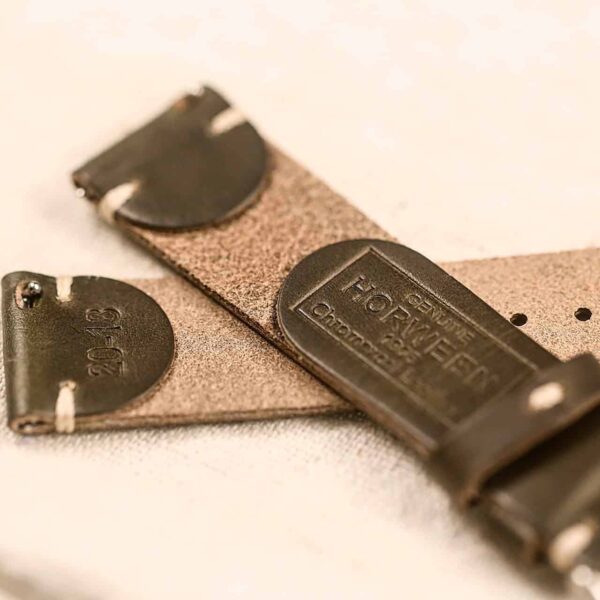 Apple Watch Bands | Green Horween Leather Straps | Hemsut