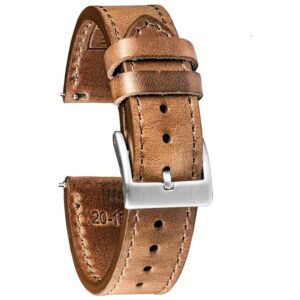 6 Colors Horween Leather Grain Apple Watch Bands | Hemsut