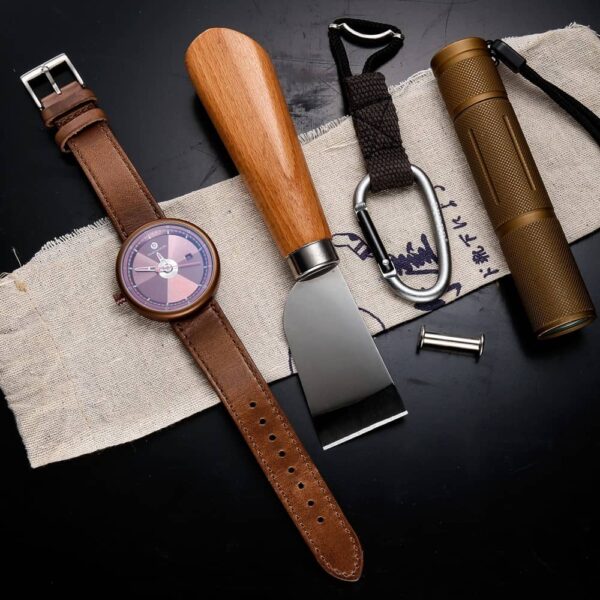 6 Colors Horween Leather Grain Apple Watch Bands | Hemsut