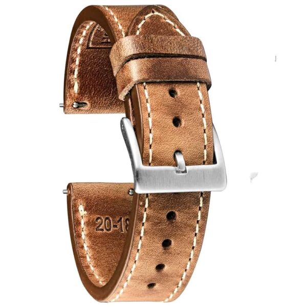 Full Grain Horween Leather Watch Strap | Hemsut