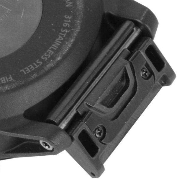 Black Garmin Watch Band Adaptor