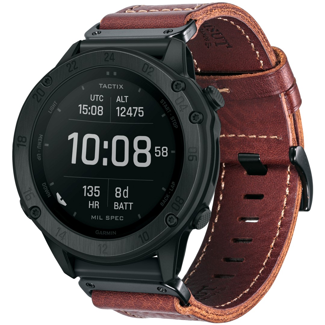 Garmin Quickfit 26 22 20 Watch Bands | Leather