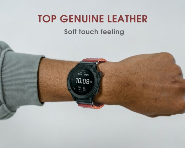 Garmin Quickfit 26 22 20 Watch Bands | Leather