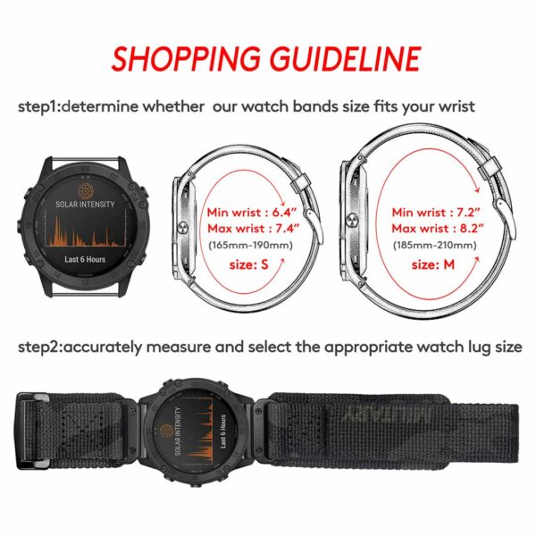 Military Garmin Watch Band Loop | Hemsut