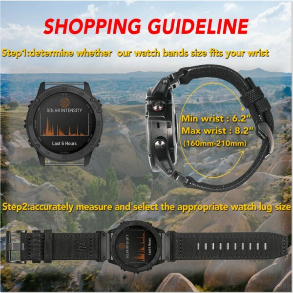 Garmin Instinct Watch Bands | Nylon