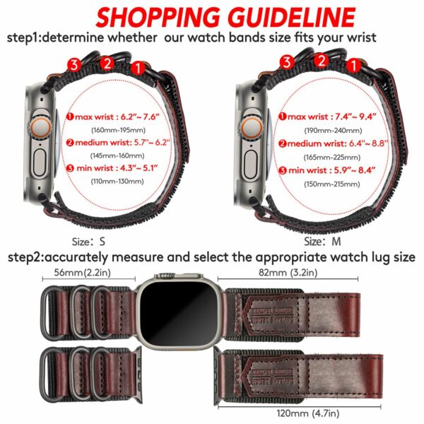 Extra Long Apple Watch Bands S8 | Hemsut