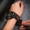 Suede Leather Garmin Watch Straps | Hemsut