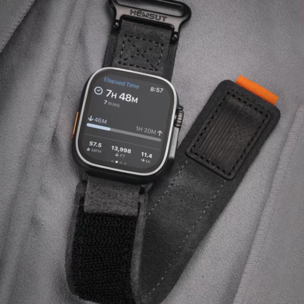 Suede Leather Apple Watch Straps | Hemsut