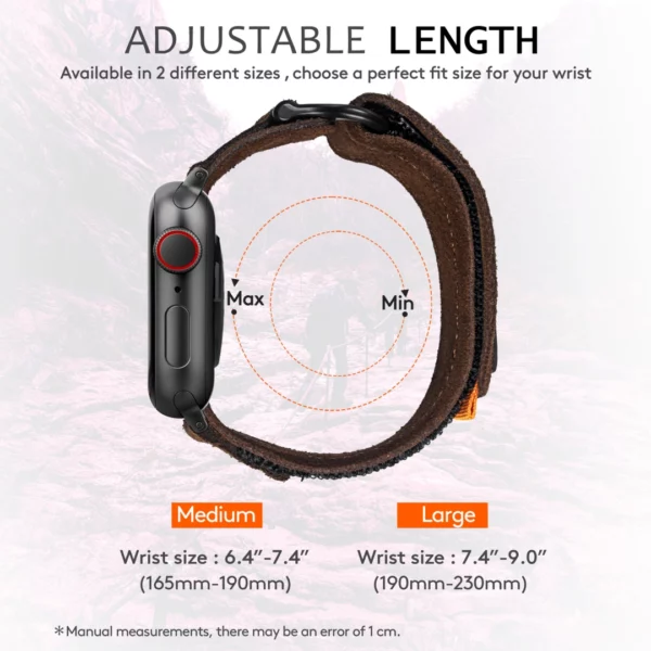 Suede Leather Apple Watch Straps | Hemsut