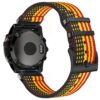 German Flag Nylon Quickfit Straps for Garmin Watches | Hemsut