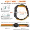 German Flag Nylon Quickfit Straps for Garmin Watches | Hemsut