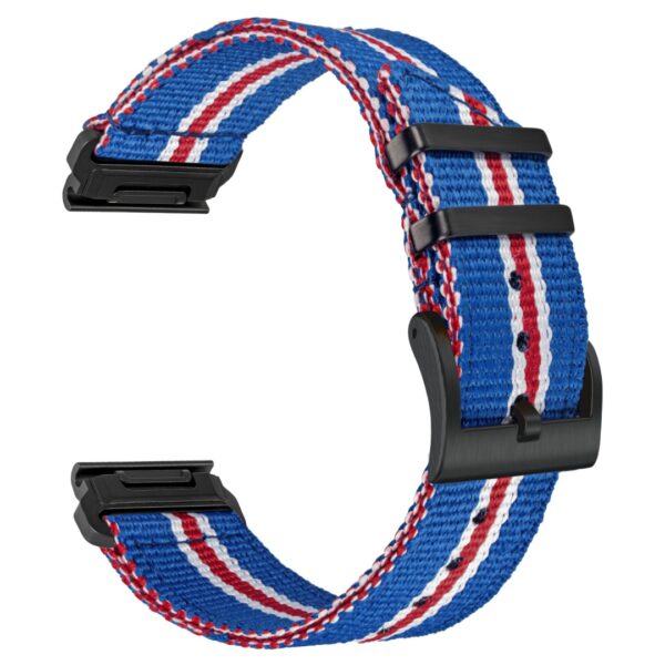 German Flag Nylon Quickfit Straps for Garmin Watches | Hemsut