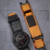 Brown Suede Leather Straps for Amazfit T-Rex Pro