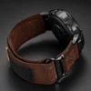 Whisky Suede Leather Straps for Amazfit T-Rex Pro
