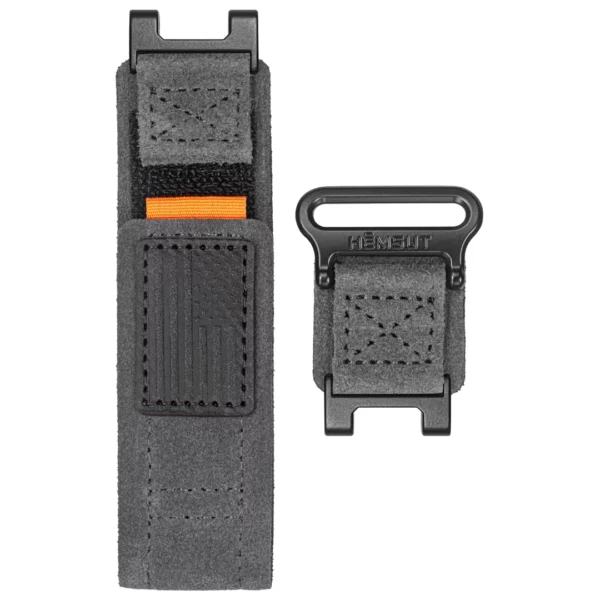 Grey Suede Leather Straps for Amazfit T-Rex Pro