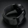 Grey Suede Leather Straps for Amazfit T-Rex Pro