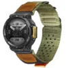 Green 3 Loops Amazfit TRex Nylon Watch Bands