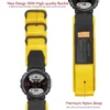 Yellow 3 Loops Amazfit TRex Nylon Watch Bands