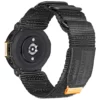 Black 3 Loops Amazfit TRex Nylon Watch Bands