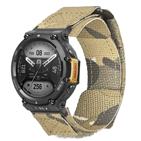 Coyota Camo Military Nylon Loops for Amazfit TRex