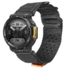 Black 3 Loops Amazfit TRex Nylon Watch Bands