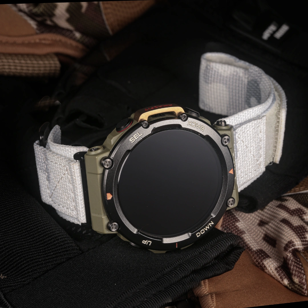 Snow Camo Military Nylon Loops for Amazfit TRex