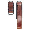 Brown Davilane Leather Watch Bands for Amazfit TREX 2