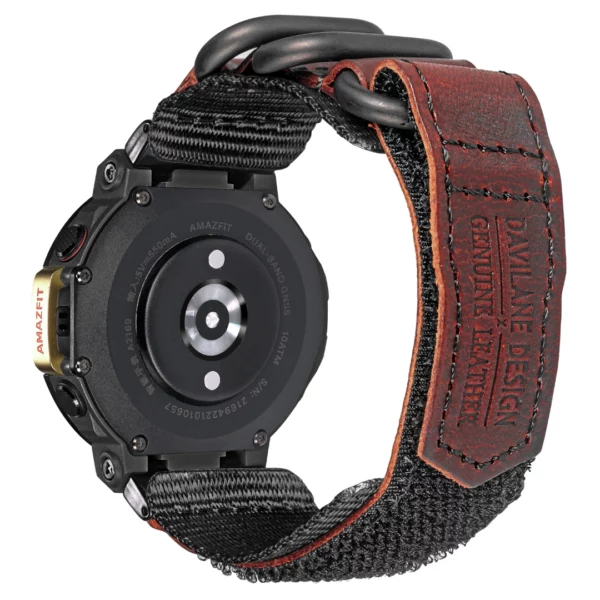Whisky Davilane Leather Watch Bands for Amazfit TREX 2
