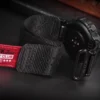 Black ShocktheWorld Nylon straps for Amazfit TRex