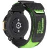 Green Rainbow Rugged Nylon straps for Amazfit TRex
