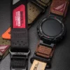 Black ShocktheWorld Nylon straps for Amazfit TRex