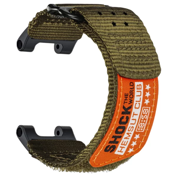 Green ShocktheWorld Nylon straps for Amazfit TRex
