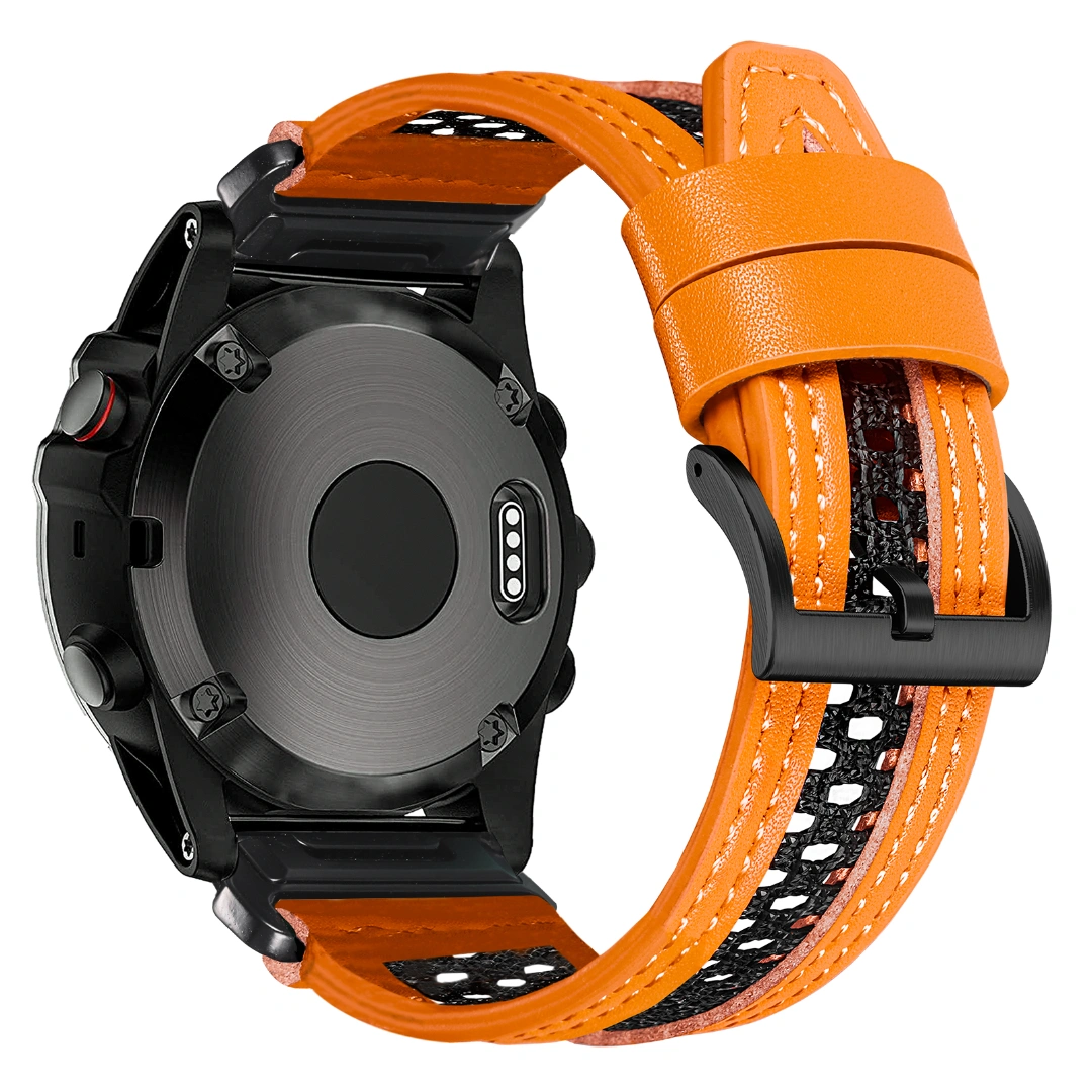 Duro Top Grain Leather Quickfit Straps for Garmin