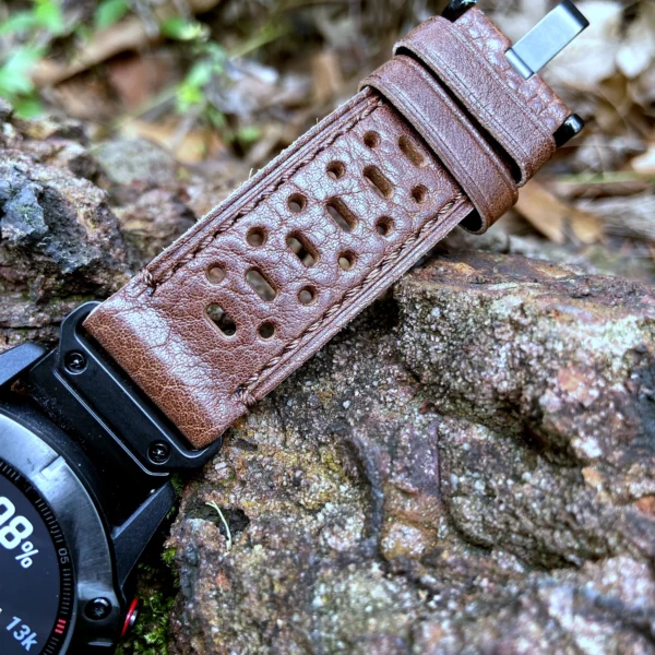 Duro Top Grain Leather Quickfit Straps for Garmin3 Duro Top Grain Leather Quickfit Straps for Garmin