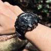 Master of Shock rugged nylon watch bands for G-Shock GWG1000 black1 Shock The World Velcro Nylon Straps for G-Shock GWG1000