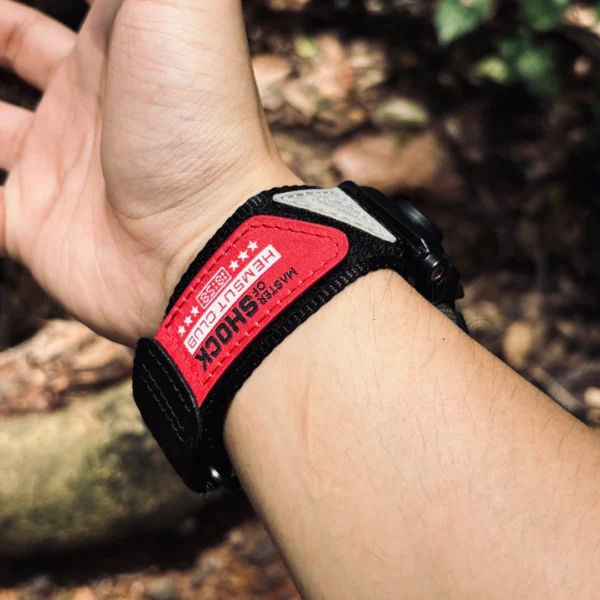 Master of Shock rugged nylon watch bands for G-Shock GWG1000 black3 Shock The World Velcro Nylon Straps for G-Shock GWG1000