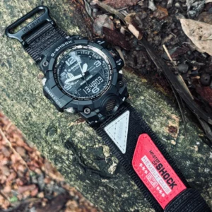Master of Shock rugged nylon watch bands for G-Shock GWG1000 black5 Shock The World Velcro Nylon Straps for G-Shock GWG1000