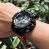 Master of Shock rugged nylon watch bands for G-Shock GWG1000 Orange1 Master of Shock Velcro Nylon Straps for G-Shock GWG1000 | Orange