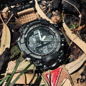 Master of Shock rugged nylon watch bands for G-Shock GWG1000 coffee5 Master of Shock Velcro Nylon Straps for G-Shock GWG1000 | Coffee