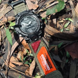 Master of Shock rugged nylon watch bands for G-Shock GWG1000 green6 Master of Shock Velcro Nylon Straps for G-Shock GWG1000 | Green