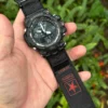 Military Star rugged nylon watch bands for G-Shock GWG1000 Black red3 Military Star Velcro Nylon Straps for G-Shock GWG1000 | Black Red