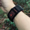 Military Star Nylon Watch Bands for G-Shock GBD200 | Black Red