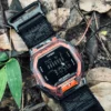 super rugged nylon watch bands for G-Shock GBD200 8 Military Star Nylon Watch Bands for G-Shock GBD200 | Black Orange