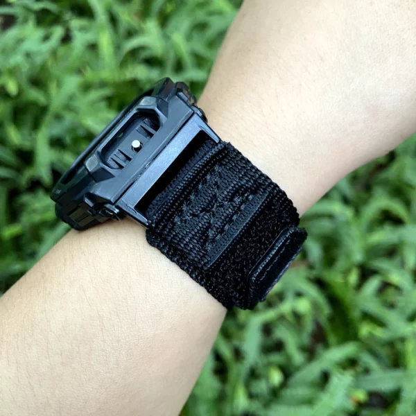 super rugged nylon watch bands for G-Shock GBD200 black4 Super Rugged Nylon Watch Bands for G-Shock GBD200 | Black