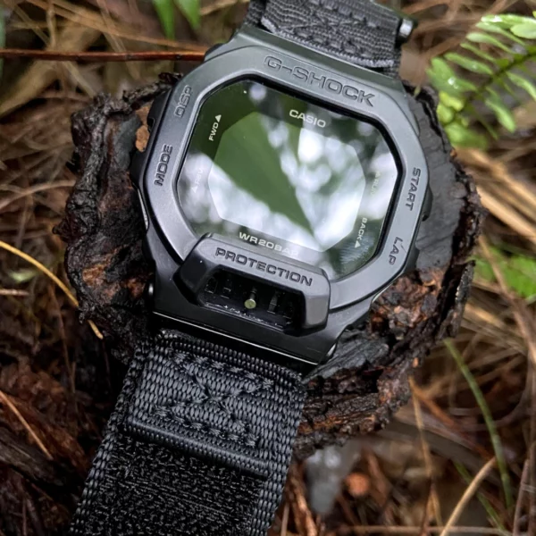 super rugged nylon watch bands for G-Shock GBD200 black6 Super Rugged Nylon Watch Bands for G-Shock GBD200 | Black