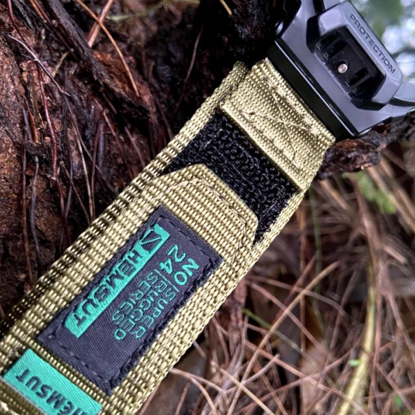 super rugged nylon watch bands for G-Shock GBD200 green1 Super Rugged Nylon Watch Bands for G-Shock GBD200 | Green